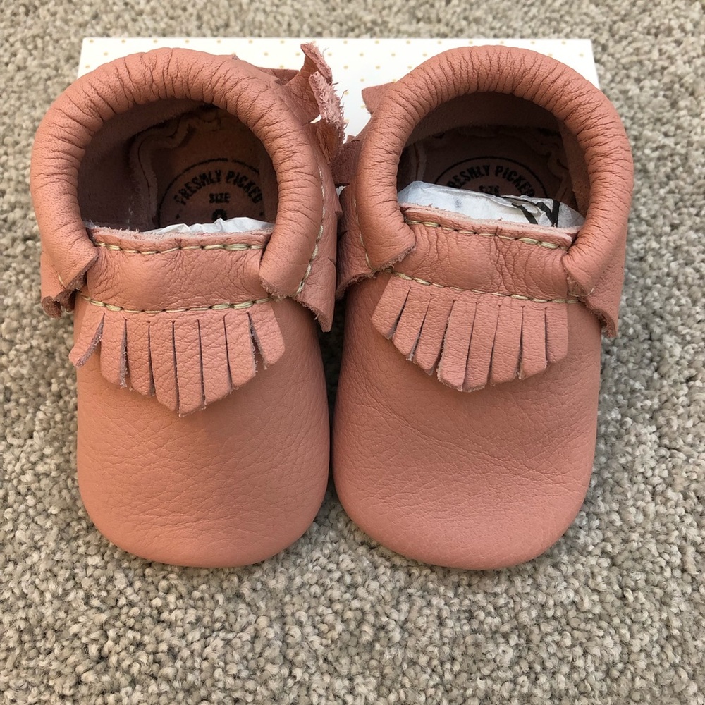 Freshly Picked blush moccasins